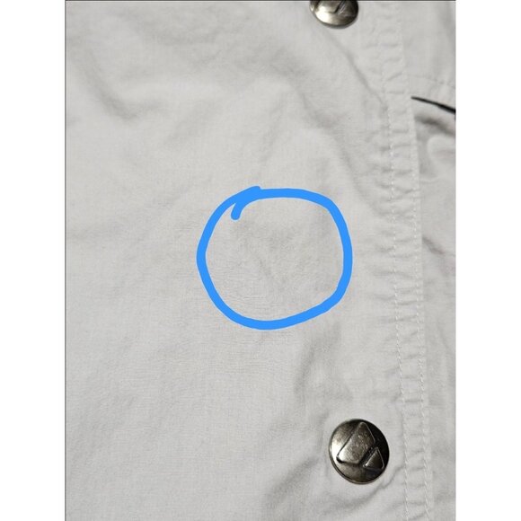 Lizsport Liz Claiborne Men's Small Outerwear Vinyage Jacket Pockets Gray - Picture 11 of 11